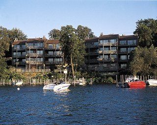 Hotel West Oaks Arnolds Park Exterior foto